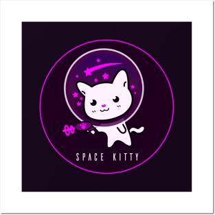 Space Kitty Posters and Art